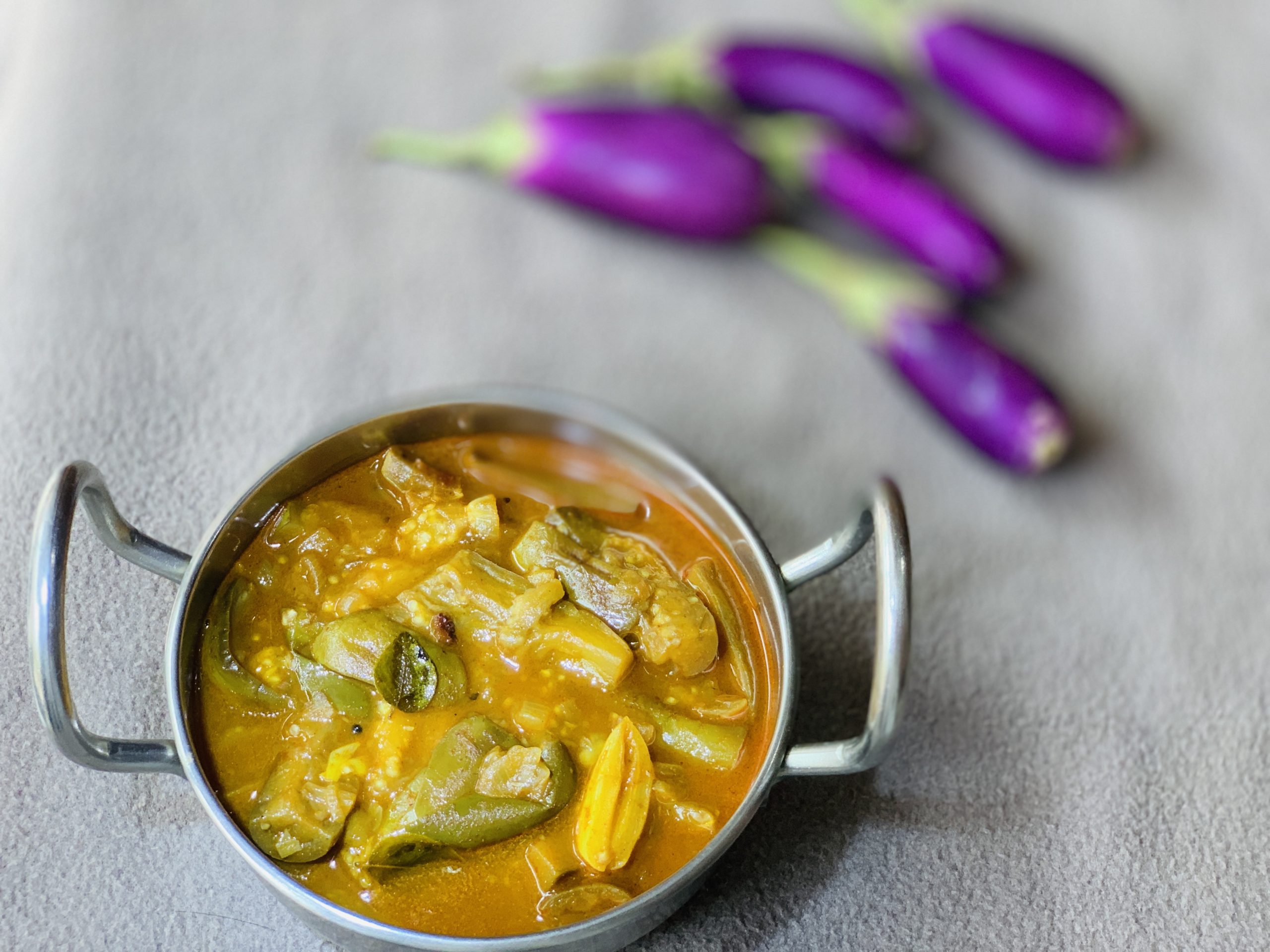 BRINJAL TAMARIND CURRY