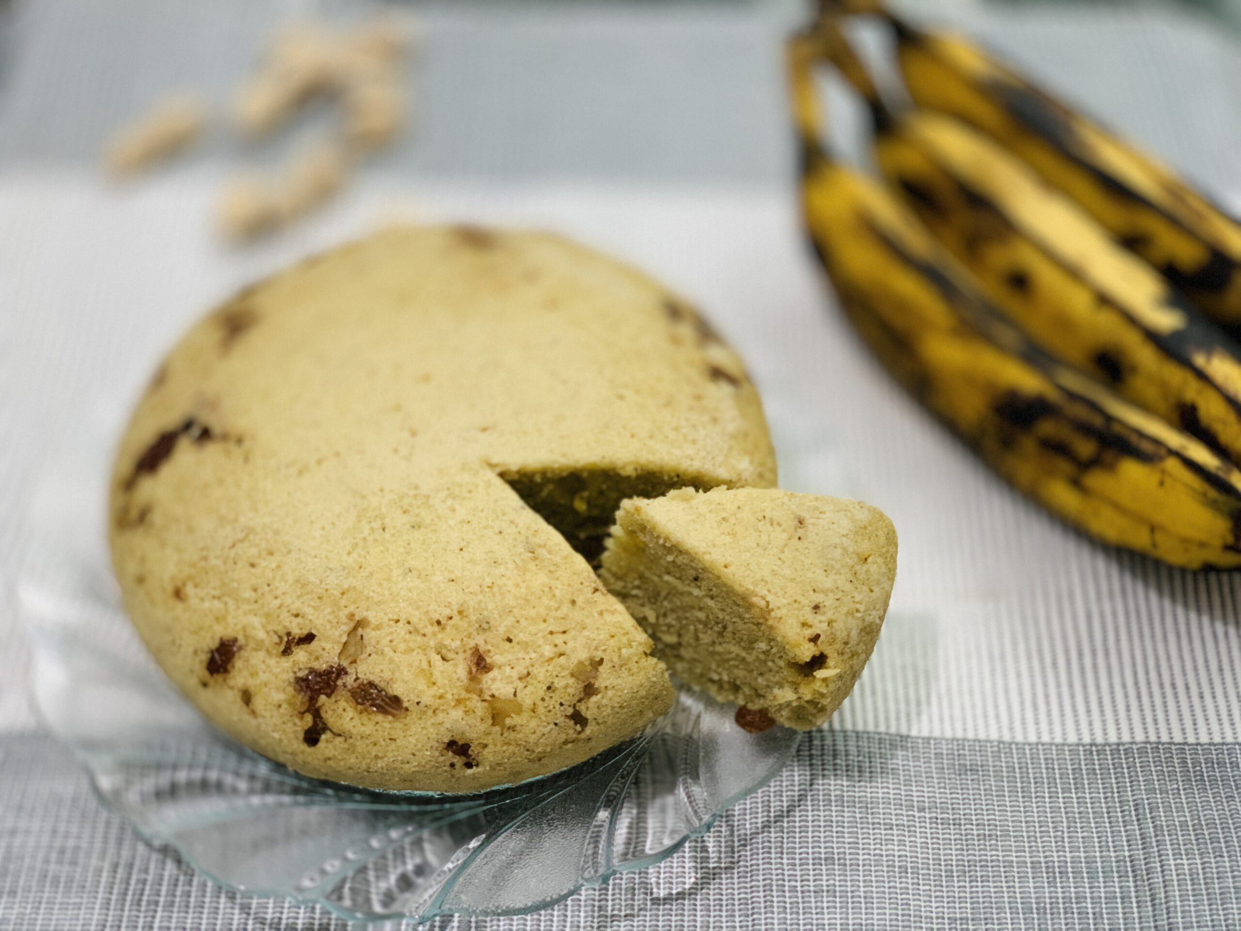 STEAMED PLANTAIN CAKE