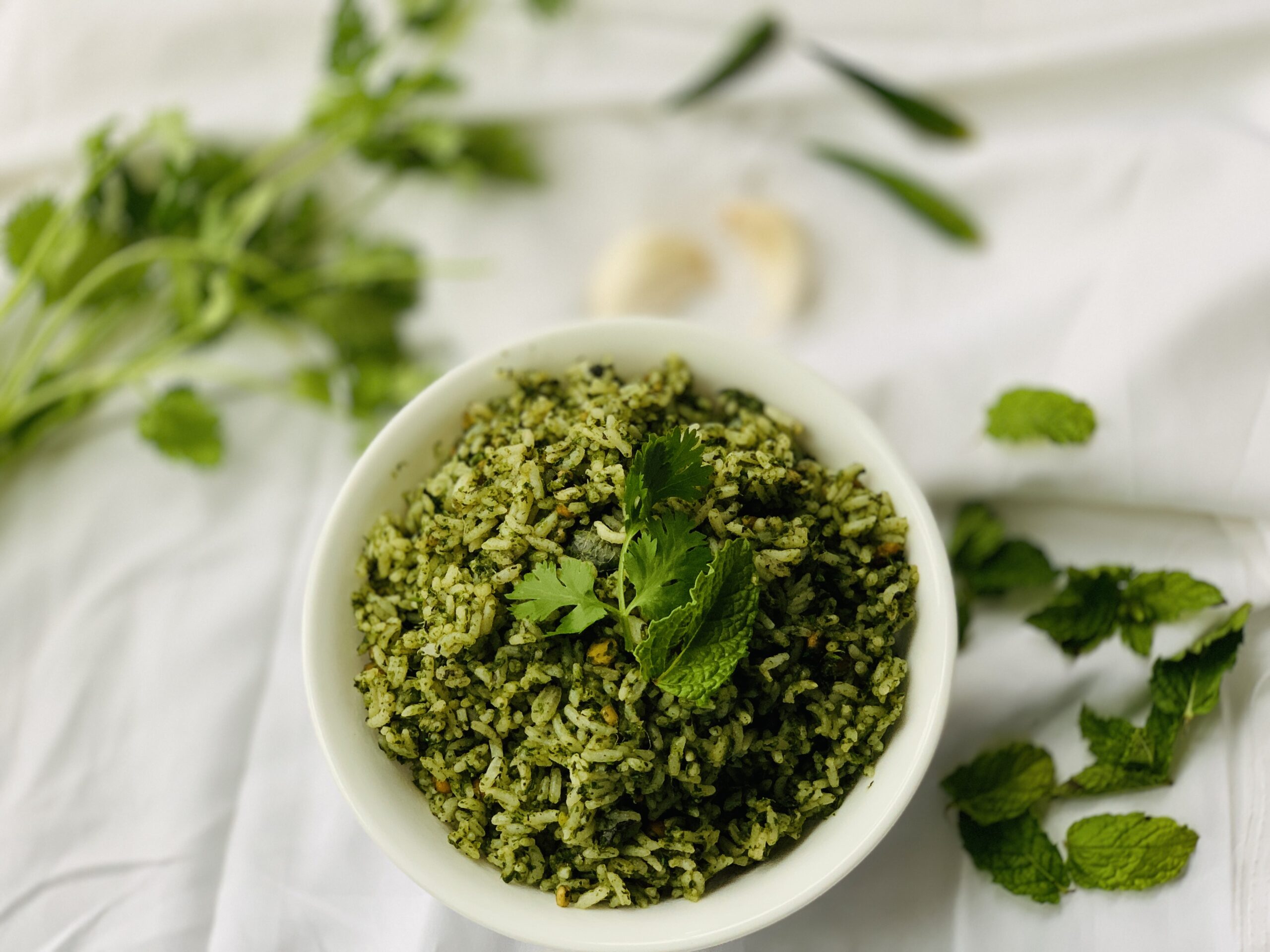 CORIANDER MINT RICE