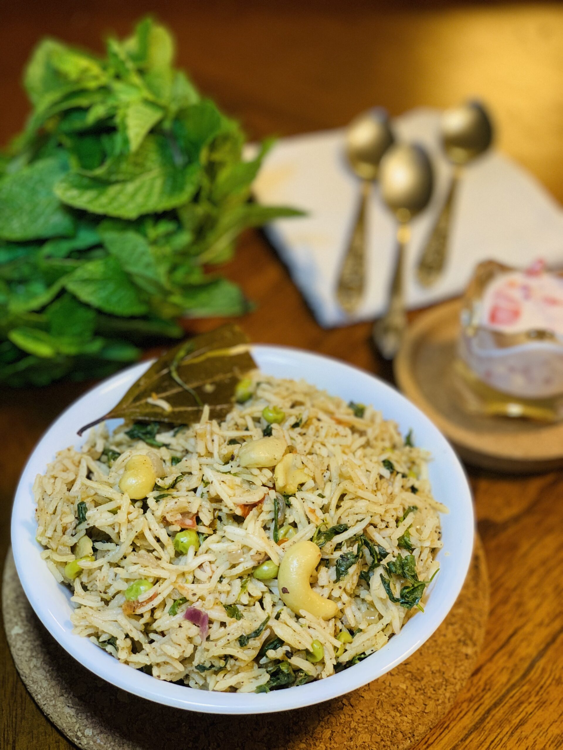 METHI LEAVES PULAO