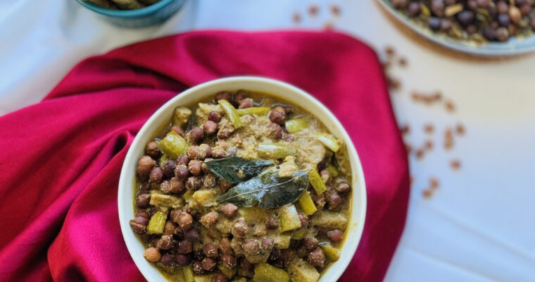 BLACK CHICKPEA IVYGOURD CURRY